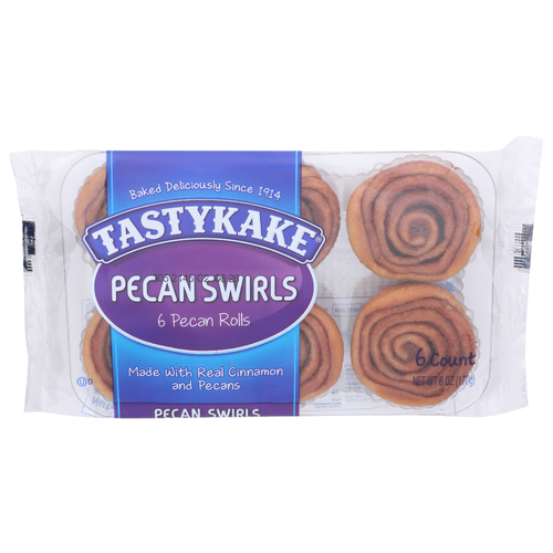 Tastykake Pecan Swirls - 6 Ounce