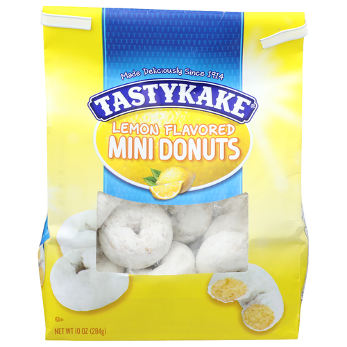 Tastykake Lemon Flavored Mini Donuts - 10 Ounce