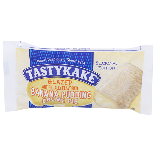 TASTYKAKE Glazed Banana Pudding Creme Pie - 4.5 Ounce