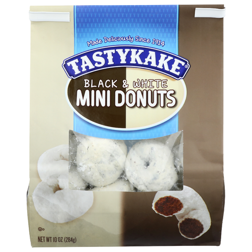 Tastykake Black & White Mini Donuts - 10 Ounce