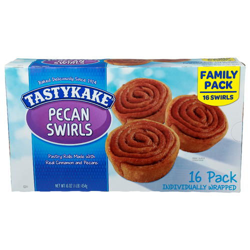 Tastykake Family Pack Pecan Swirls - 16 Ounce