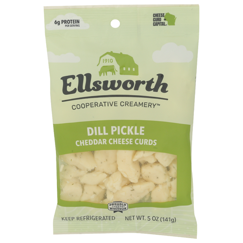 Ellsworth Dill Pickle Cheese Curd Curds - 5 Ounce Image 1 of 4