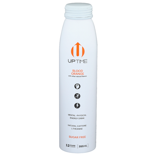 Up Time Blood Orange Energy Drink - 12 Fluid Ounce
