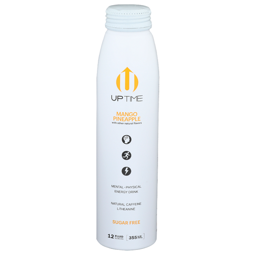 Up Time Mango Pineapple Energy Drink - 12 Fluid Ounce