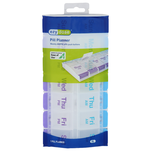 Ezy Dose Xl Pill Planner - 1 Count