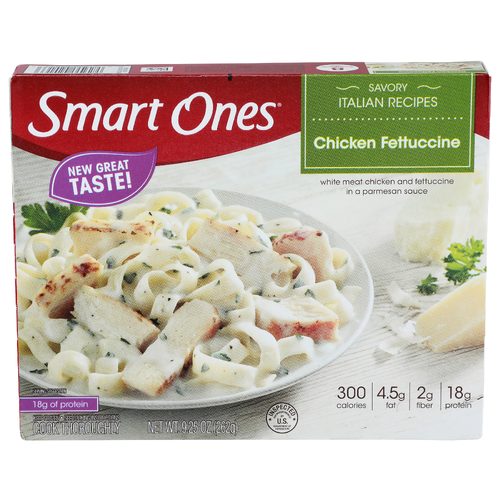 Smart Ones Chicken Fettuccine - 9.25 Ounce