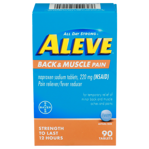 Aleve Back & Muscle Pain - 90 Count