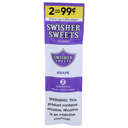 Swisher Sweets Grape - 2 Count