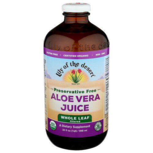 Lily Of The Desert Pf Juice Aloe Vera Whole Leaf - 32 Fluid Ounce