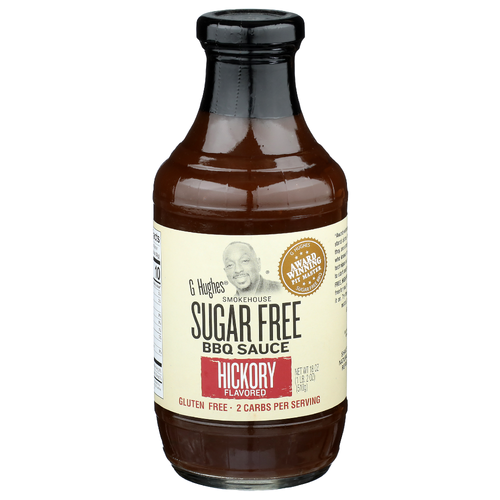 G Hughes Hickory Flavored BBQ Sauce - 18 Ounce
