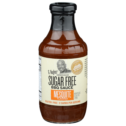 G Hughes Mesquite BBQ Sauce - 18 Ounce