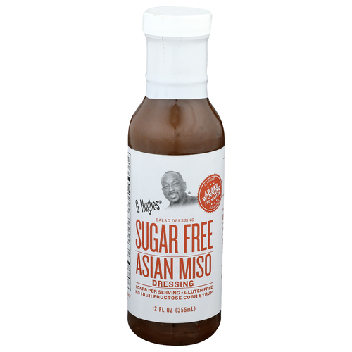 G Hughes Salad Dressing Asian Miso - 12 Fluid Ounce Image 1 of 4