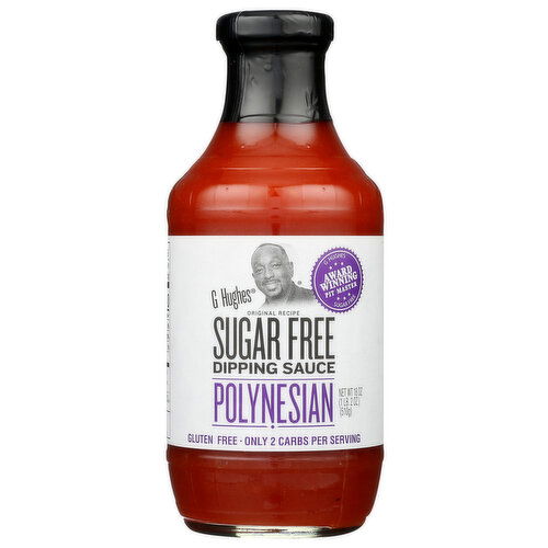 G Hughes Sauce Dipping Polynesian - 18 Ounce