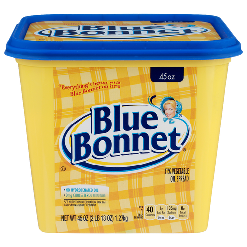 Blue Bonnet Vegetable Oil Spread - 45 Ounce