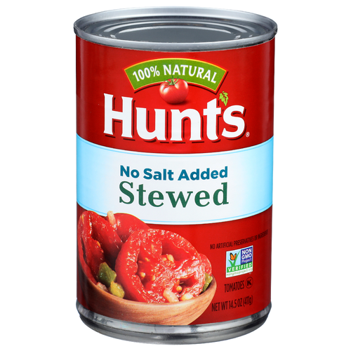 Hunt's No Salt Added Stewed Tomatoes - 14.5 Ounce