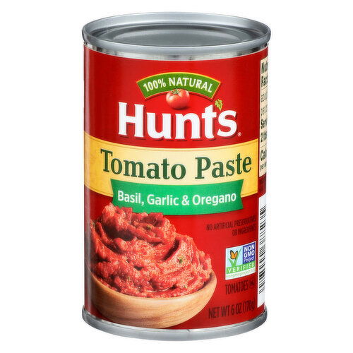 Hunt's Basil, Garlic & Oregano Tomato Paste Tomatoes - 6 Ounce