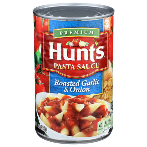 Hunt's Roasted Garlic & Onion Premium Pasta Sauce - 24 Ounce