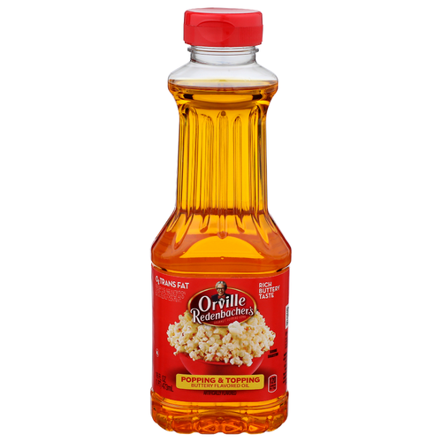 Orville Redenbacher's Popping & Topping Buttery Flavored Oil - 16 Fluid Ounce