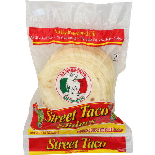 La Banderita Tortillas Street Taco Sliders - 0.635 Ounce - 20 Count