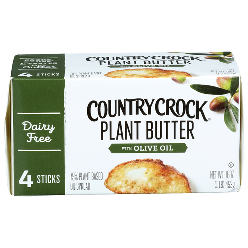 Country Crock Plant Butter With Olive Oil - 4 Ounce - 4 Count