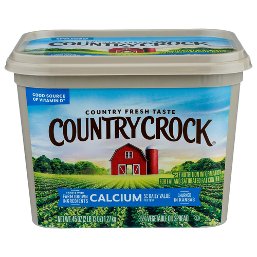 Country Crock 35% Vegetable Oil Spread Calcium - 45 Ounce