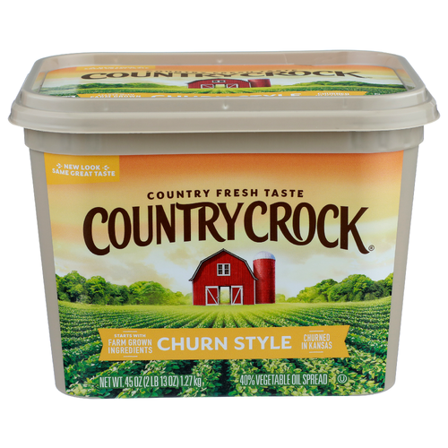 Country Crock Churn Vegetable Oil Spread - 45 Ounce