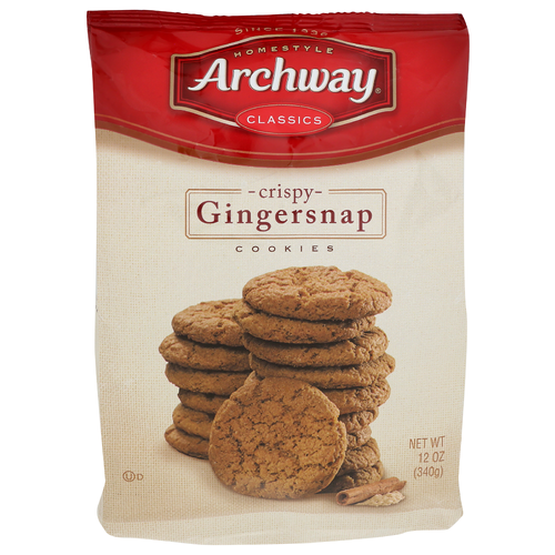 Archway Classics Crispy Gingersnap Cookies - 12 Ounce