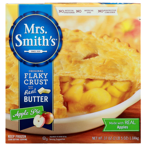 MRS. SMITH's Original Flaky Crust Apple Pie - 37 Ounce