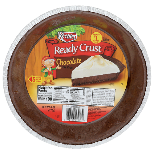 Keebler Ready Crust Chocolate Pie - 6 Ounce
