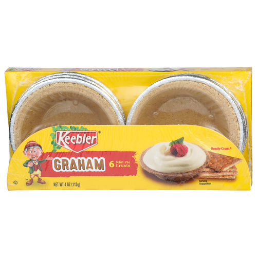 Keebler Ready Crust Graham - 0.667 Ounce - 6 Count