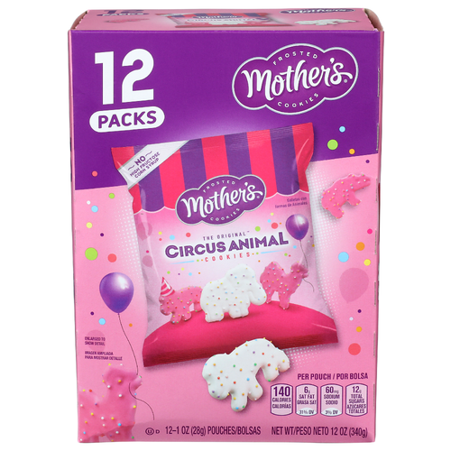 Mother's Frosted Cookies The Original Circus Animal - 12 Ounce