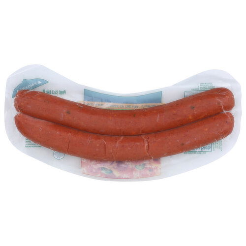 Eckrich Smoked Sausage, Jalapeno & Cheddar - 13 Ounce