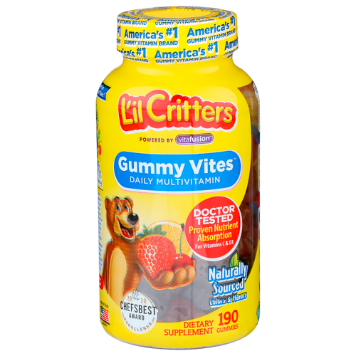L'il Critters Gummy Vites Daily Multivitamin - 190 Count