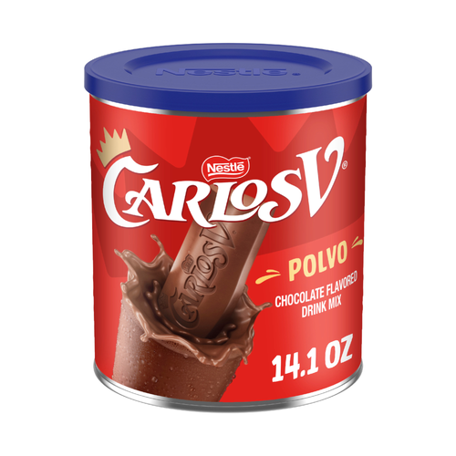 Carlos V Chocolate Flavored Powder Drink Mix - 14.1 Ounce