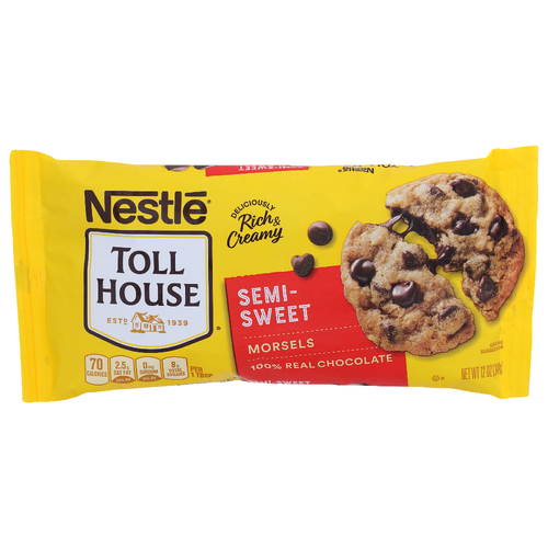 Nestle Toll House Morsels Semi-Sweet - 12 Ounce