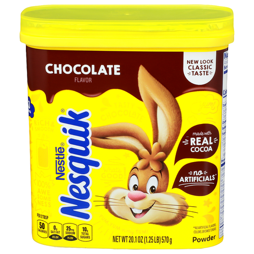 Nestle Nesquik Chocolate Powder - 0.467 Ounce - 43 Count