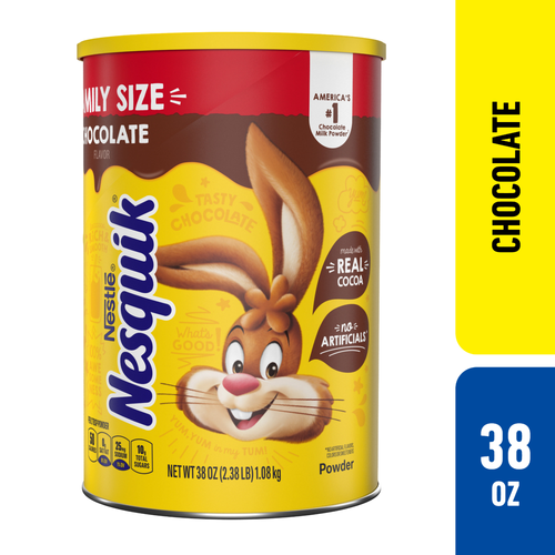 Nestle Nesquik Chocolate Powder - 38 Ounce Image 1 of 5