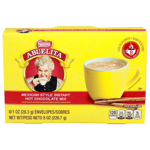 Nestle Abuelita Mexican Style Instant Hot Chocolate Mix - 8 Ounce
