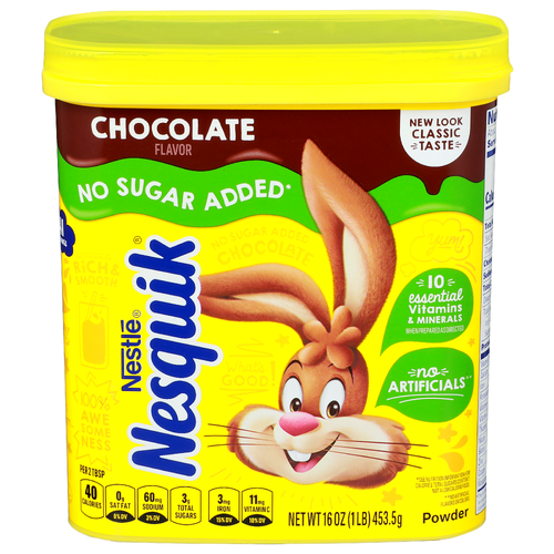 Nestle Nesquik Chocolate Flavor Powder - 0.39 Ounce - 41 Count