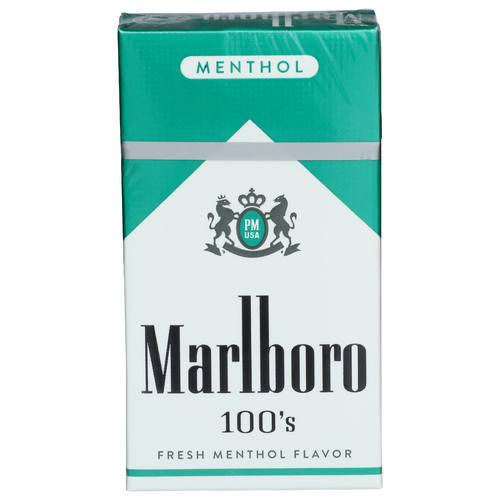 Marlboro 100's Fresh Menthol Flavor Cigarettes - 20 Count