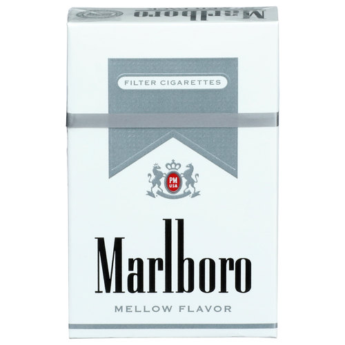 Marlboro Mellow Silver Pack Filter Cigarettes - 20 Count