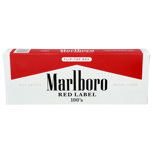 Marlboro Original Flavor Red Label 100's - 200 Count