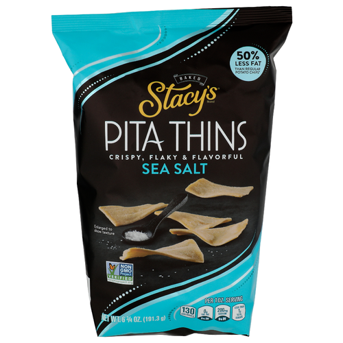 Stacy's Brand Sea Salt Pita Thins - 6.75 Ounce