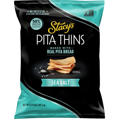 Stacy's Baked Pita Thins Sea Salt 6 3 - 6.75 Ounce