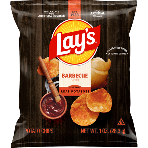 Lay's Potato Chips Barbecue Flavored - 1 Ounce