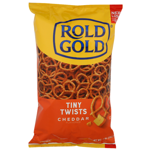 Rold Gold Cheddar Flavored Tiny Twists Pretzels - 10 Ounce