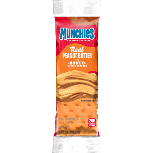 Munchies Baked Sandwich Crackers Peanut Butter - 1.42 Ounce - 1 Count