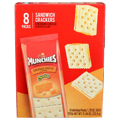 Munchies Sandwich Crackers - 1.38 Ounce - 8 Count