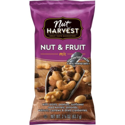Nut Harvest Nut & Fruit Mix 2 - 2.25 Ounce