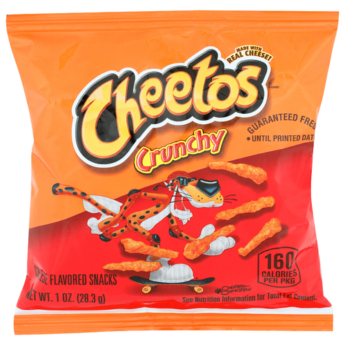 Cheetos Crunchy Cheese Flavored Snacks - 1 Ounce